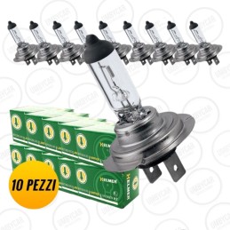 10 PEZZI LAMPADA H7 HELMER...