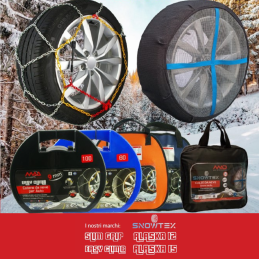 Calze Da Neve Speed Omologate EN 16662-1 Per Pneumatici 235/45 R19 - Alternative Alle Catene, In Tessuto