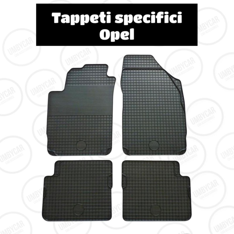 TAPPETI GOMMA SPECIFICI OPEL