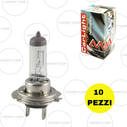 10 PEZZI LAMPADA H7 MAD 12V...