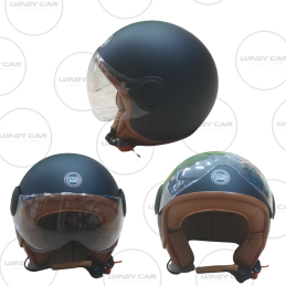 CASCO SIRIO MATT NERO XL